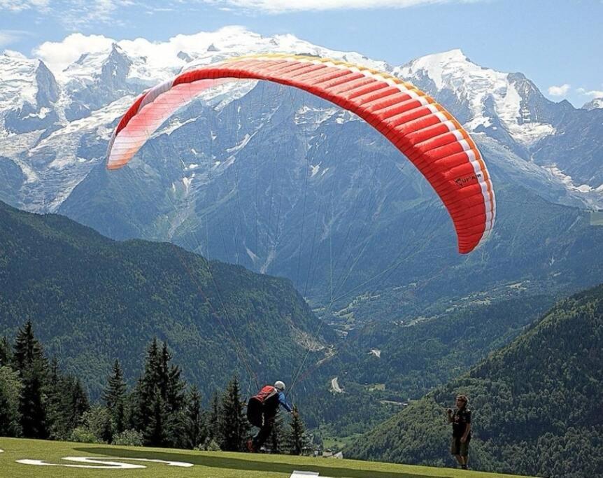 Super Appartement Cocooning Vu Mont Blanc Sallanches Esterno foto